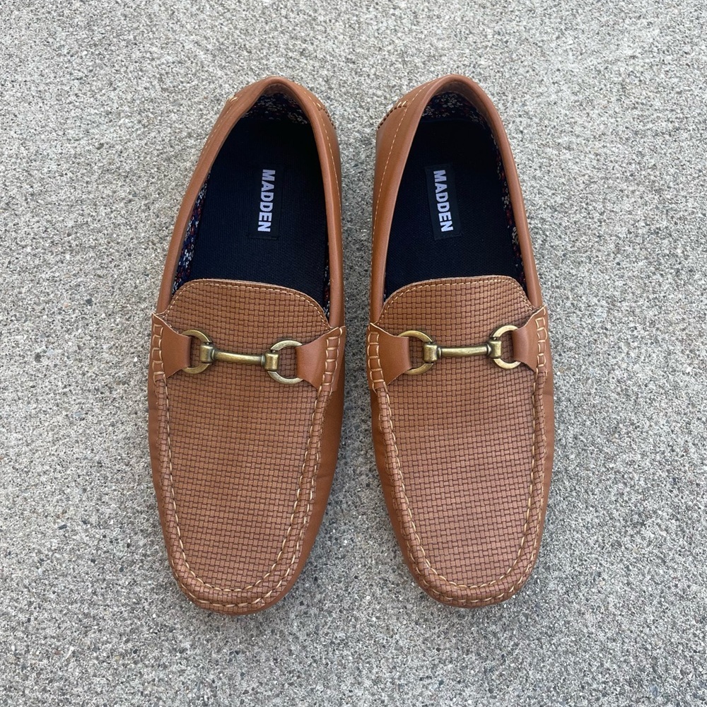 Madden tan loafers